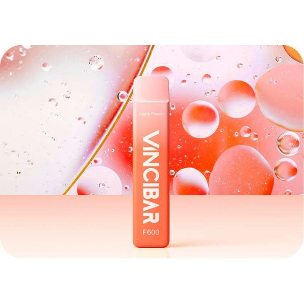 ZoVoo VINCIBAR F600 Einweg - Apple Peach
