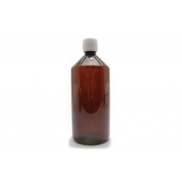 1000ml Base PET-Laborflasche Braun
