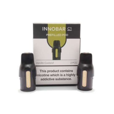 Innokin Innobar C1 Vanilla Custard POD Doppelpack