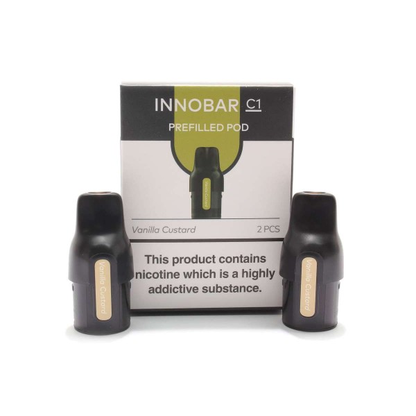 Innokin Innobar C1 Vanilla Custard POD Doppelpack