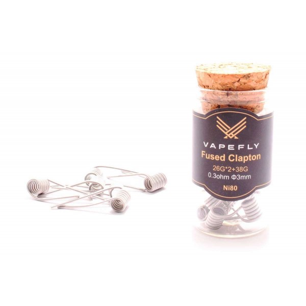 Vapefly Fused Clapton 0,3 Ohm Ni80 Wicklungen - KS312