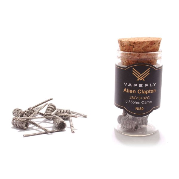 Vapefly Alien Clapton 0,35 Ohm Ni80 Wicklungen - KS318