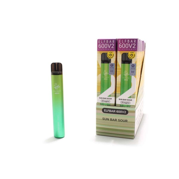 Elf Bar 600 V2 Einweg - Lemon Lime