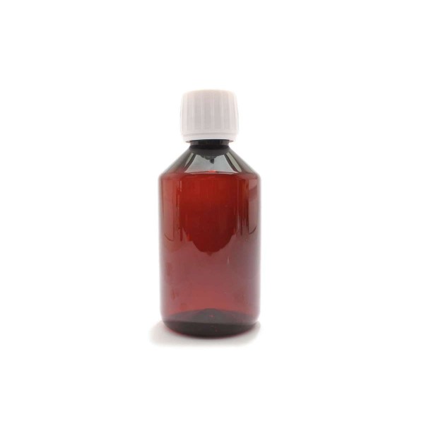250ml Base PET-Laborflasche Braun