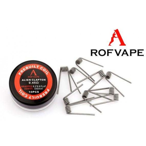 RofVape Alien Clapton Wicklungen