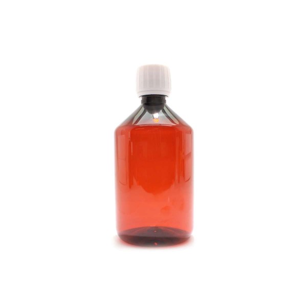 500ml Base PET-Laborflasche Braun