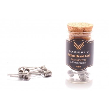 Vapefly Alpha Braid 0,35 Ohm Ni80 Wicklungen - KS319