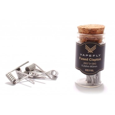 Vapefly Fused Clapton 0,2 Ohm SS316L Wicklungen - KS414