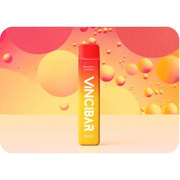ZoVoo VINCIBAR F600 Einweg - Strawberry Icecream