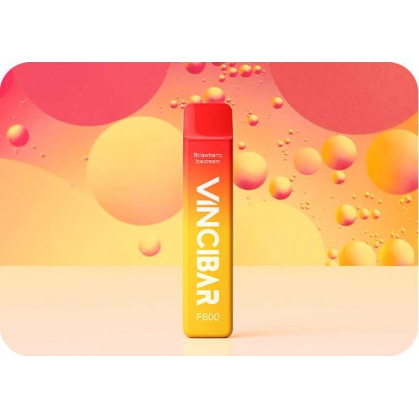 ZoVoo VINCIBAR F600 Einweg - Strawberry Icecream