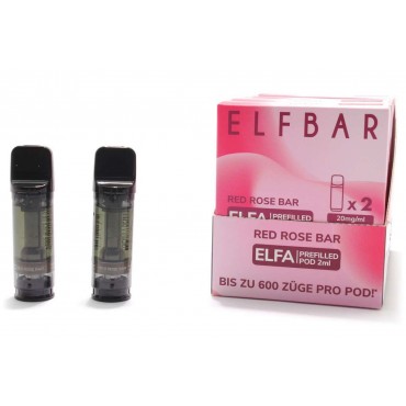 Elf Bar ELFA Strawberry Raspberry Cherry Ice POD Doppelpack