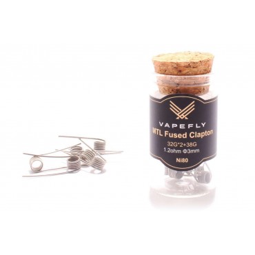 Vapefly MTL Fused Clapton 1,2 Ohm Ni80 Wicklungen - KS315